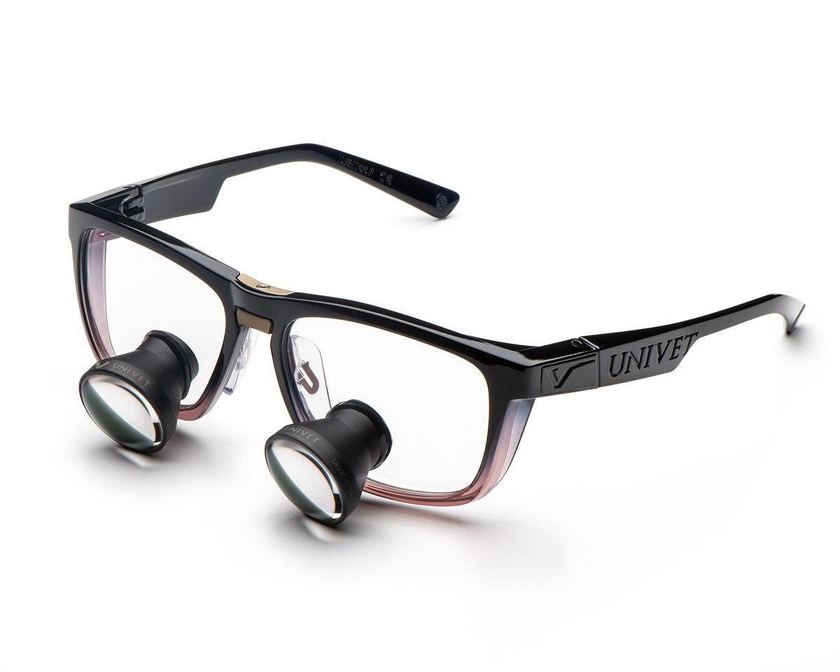Univet Galilean surgical loupe